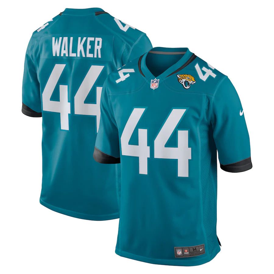 Men Jacksonville Jaguars #44 Travon Walker Nike Teal 2022 NFL Draft First Round Pick Game Jersey->seattle seahawks->NFL Jersey
